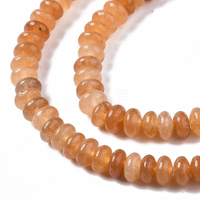 Natural Red Aventurine Beads Strands G-S366-126-1