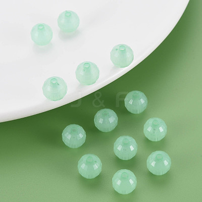 Transparent Acrylic Beads TACR-S153-42E-04-1