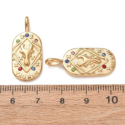 304 Stainless Steel Pendants STAS-C184-10G-07-1