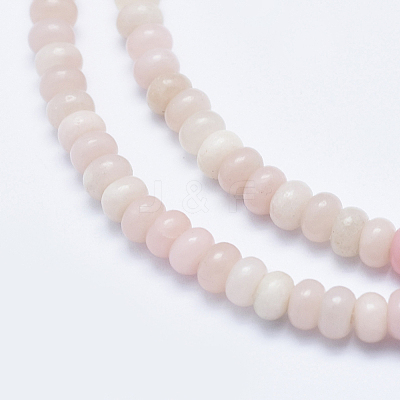 Natural Pink Opal Beads Strands G-E444-29-4mm-1
