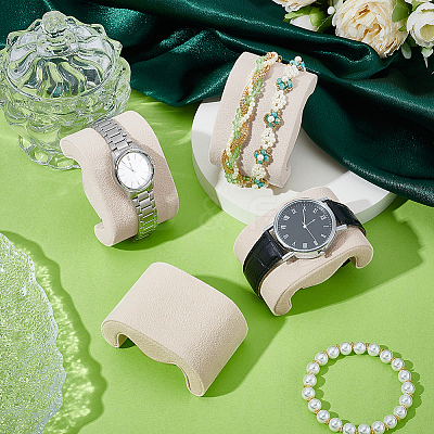 Velvet Jewelry Watch/Bracelet Display Pillows ODIS-WH0043-195B-1