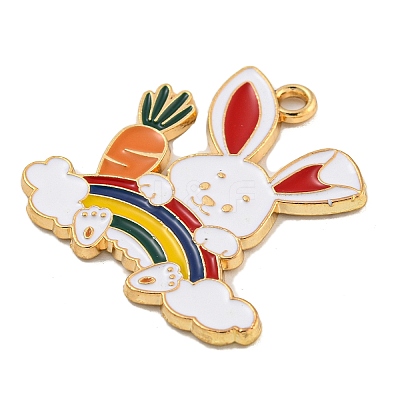 Alloy Enamel Pendants ENAM-H045-02A-G01-1