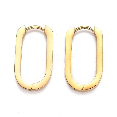304 Stainless Steel Huggie Hoop Earrings STAS-J033-11C-G-1