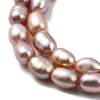 Natural Cultured Freshwater Pearl Beads Strands PEAR-I007-01P-04B-1