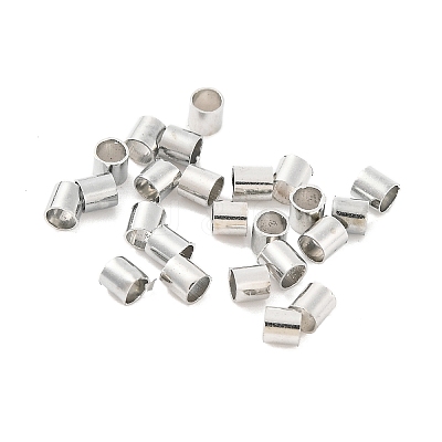 Brass Crimp Beads E003-1