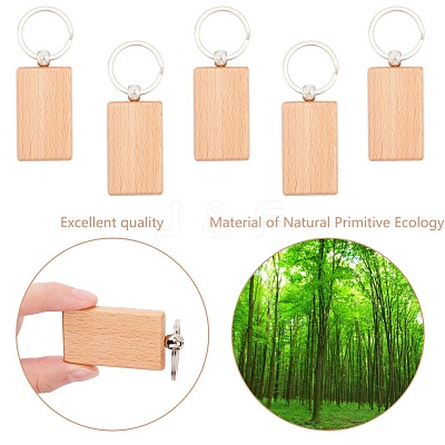 Wood Keychain WOOD-I004-62-1