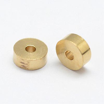 Brass Spacer Beads KK-P095-27-B-1