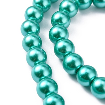 Glass Pearl Beads Strands HYC004-1