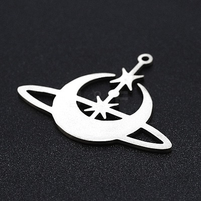 Non-Tarnish 201 Stainless Steel Pendants STAS-S105-LA257-1