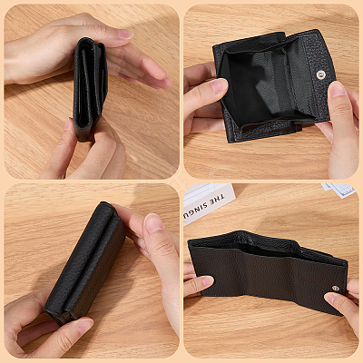 Cowhide Leather Wallets AJEW-WH20002-41B-1