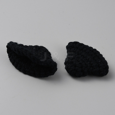 Handmade Wool Woven Hat Decoration AJEW-WH0083-01D-1