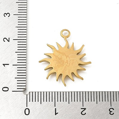 304 Stainless Steel Pendants STAS-I322-01G-03-1