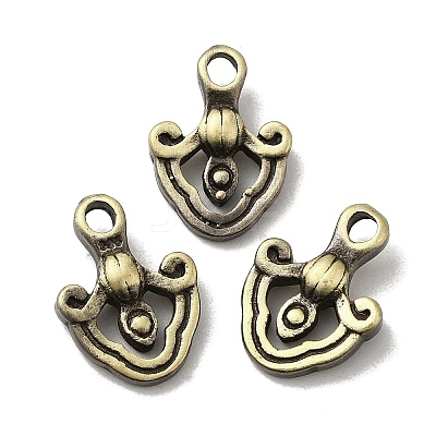 Tibetan Style Rack Plating Brass Pendants KK-Q805-44AB-1