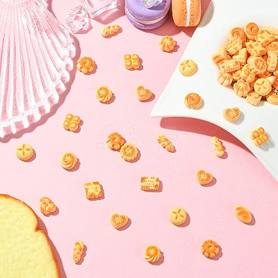 Opaque Resin Cabochons RESI-CJC0012-37C-1
