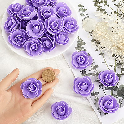100Pcs Artificial Foam Flower KY-GF0001-21B-1