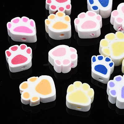 Handmade Polymer Clay Beads CLAY-N011-008-1