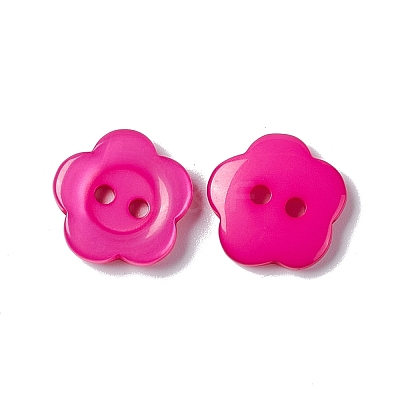 Resin Buttons RESI-D031-15mm-04-1