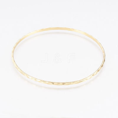 304L Stainless Steel Buddhist Bangles BJEW-G568-15G-1