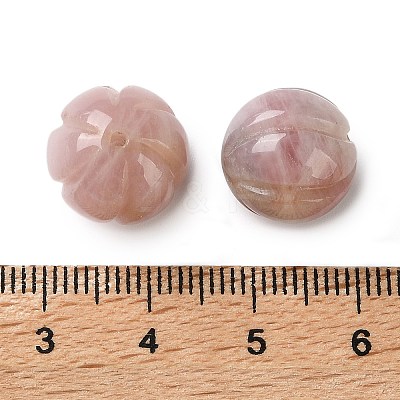 Natural Madagascar Rose Quartz Carved Beads GG-CBABD99-01B-1