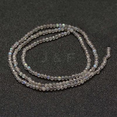 Natural Labradorite Beads Strands G-K182-2mm-25A-1