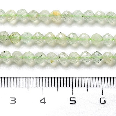 Natural Prehnite Beads Strands G-G161-A13-03-1