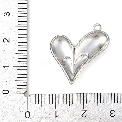 304 Stainless Steel Pendants STAS-C154-05B-GP-1