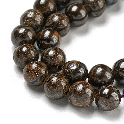 Natural Boulder Opal Beads Strands G-P544-A01-01-1