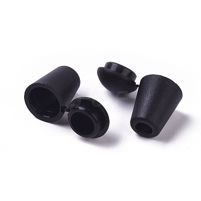 Plastic Detachable Bell Stopper Cord Ends LS-KY-G010-09-1