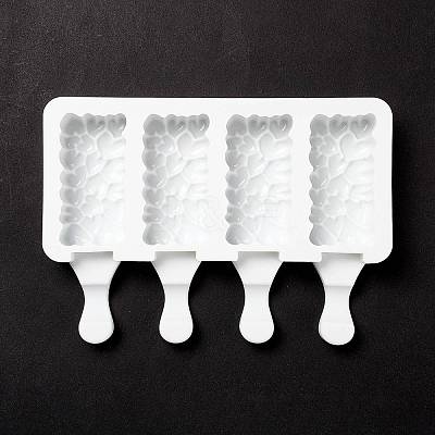 Food Grade DIY Rectangle Ice-cream Silicone Molds LS-DIY-D062-03B-1