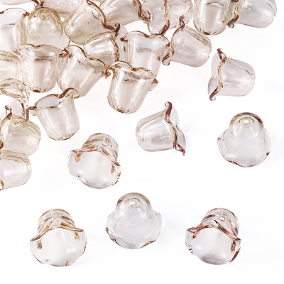 30Pcs Acrylic Bead Caps for Wind Chimes Making TACR-TA0001-69E-1