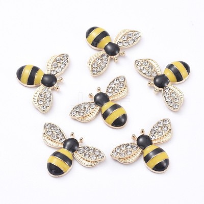 Alloy Enamel Cabochons ENAM-WH0047-44B-1