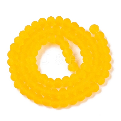 Transparent Glass Beads Strands LS-EGLA-A044-T6mm-MD05-1