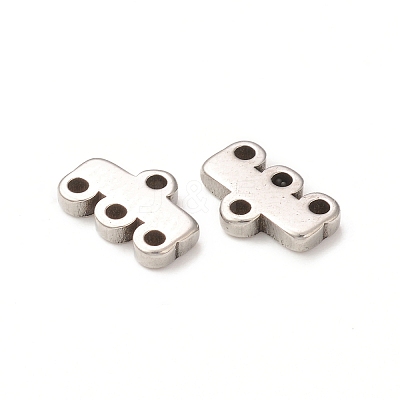 Non-Tarnish 304 Stainless Steel Chandelier Component Links STAS-A074-02C-P-1