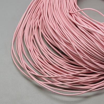 Spray Painted Cowhide Leather Cords WL-R001-1.5mm-18-1