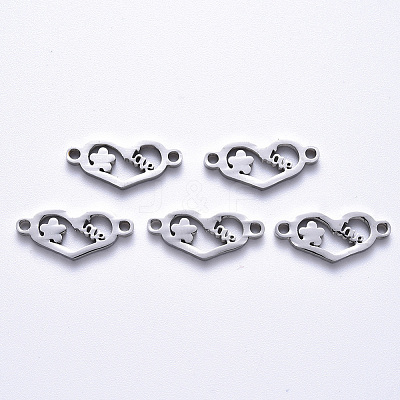 Tarnish Resistant 201 Stainless Steel Links Connectors STAS-S114-08-1
