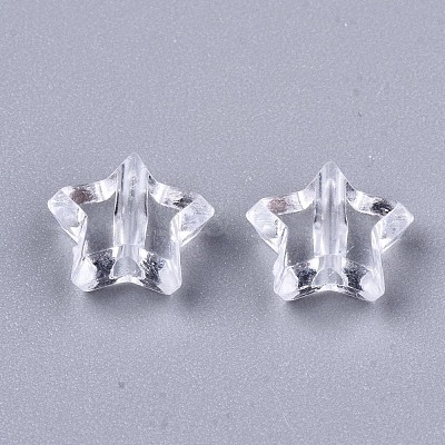 Transparent Acrylic Beads MACR-T036-12-1