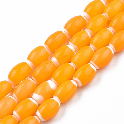 Handmade Lampwork Beads Strands LAMP-N023-004-11-1