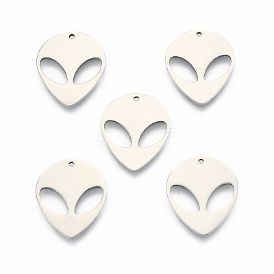 201 Stainless Steel Pendants Ion Plating(IP) X-STAS-N098-117P-1