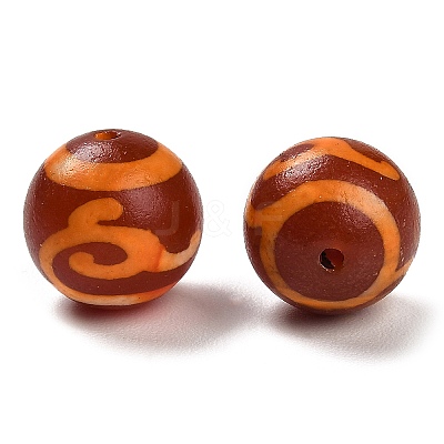 Tibetan Style dZi Beads TDZI-R002-03B-1