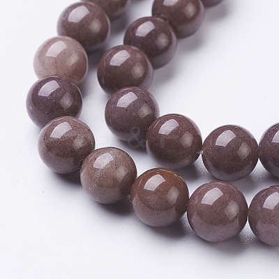 Natural Purple Aventurine Beads GSR4mmC025-1