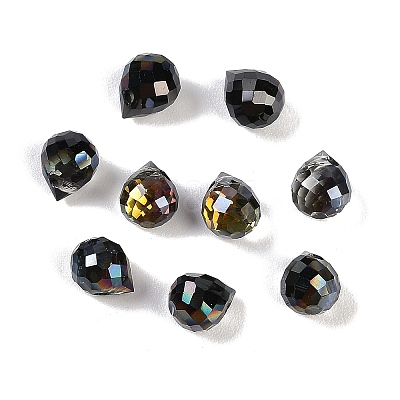 Electroplate Glass Beads EGLA-C008-01A-HR02-1