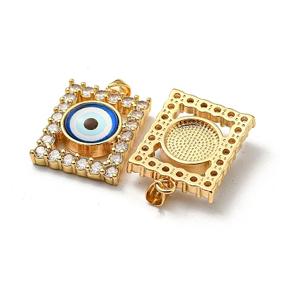 Real 18K Gold Plated Brass Pendants KK-L209-006G-04-1