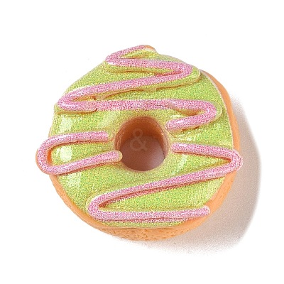 Opaque Resin Imitation Food Decoden Cabochons X-RESI-S395-02C-1