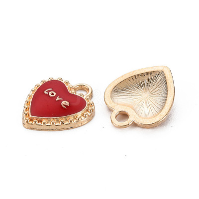 Alloy Enamel Pendants ENAM-S121-038D-1