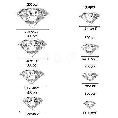 Cubic Zirconia Cabochons ZIRC-PH0002-20-1