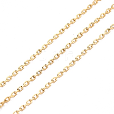 PVD Vacuum Plating 304 Stainless Steel Cable Chains CHS-D033-03G-02-1