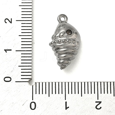 304 Stainless Steel Pendants STAS-F328-02D-P-1