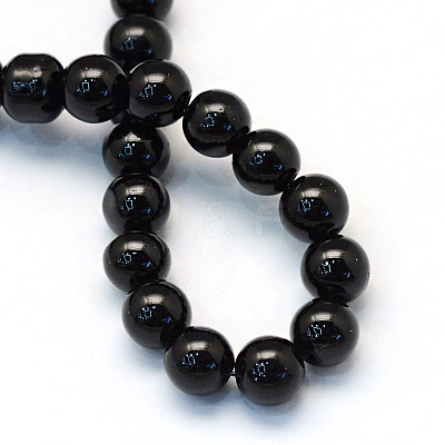 Baking Paint Pearlized Glass Pearl Round Bead Strands HY-Q003-12mm-80-1