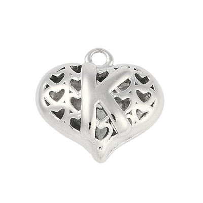 Hollow Brass Pendants for Valentine's Day KK-M289-03K-P-1