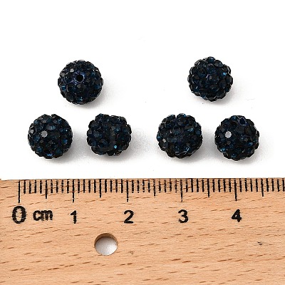 Pave Disco Ball Beads RB-H258-8MM-207-1